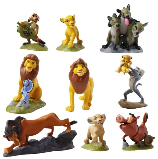 GFEANIUH Animal Guard Simba figurine for cake toppers and party decor