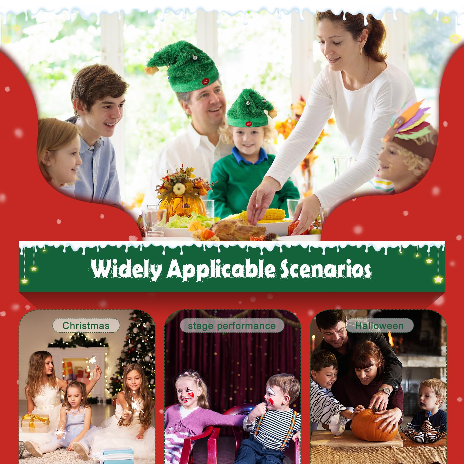 Gfilay gift-ready novelty hat, ideal for gifting and holiday photo moments