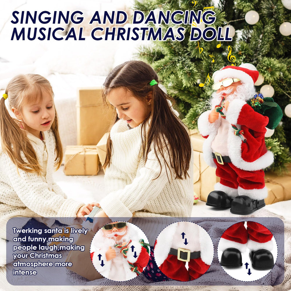 Gfilay Santa singing and dancing toy boosts family fun