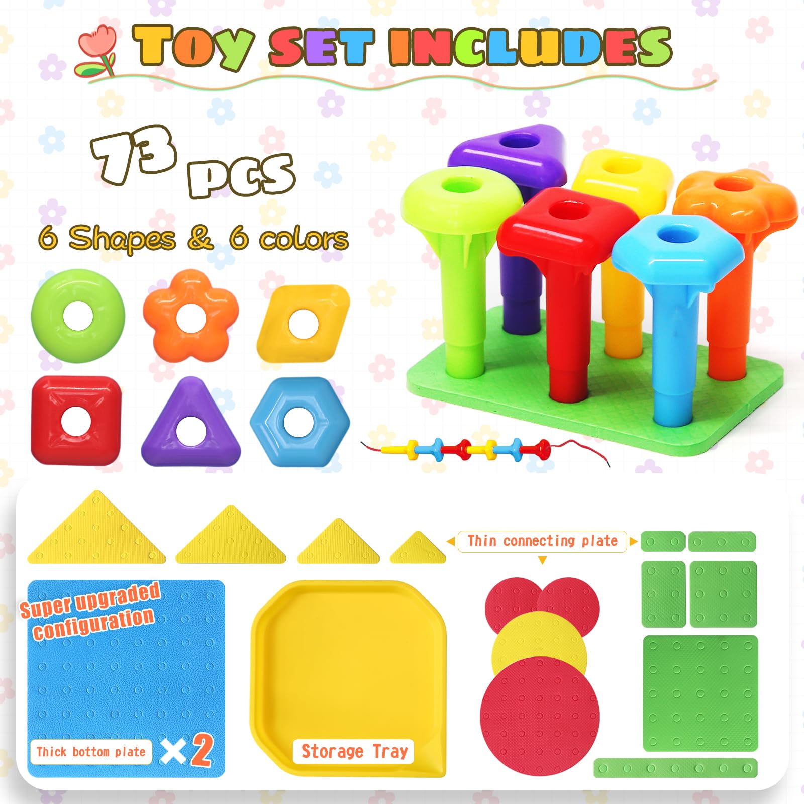 Ggiibro colorful nails and shapes enhance pattern design and color matching
