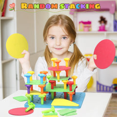 Ggiibro safe plastic construction with rounded edges for kid-friendly play