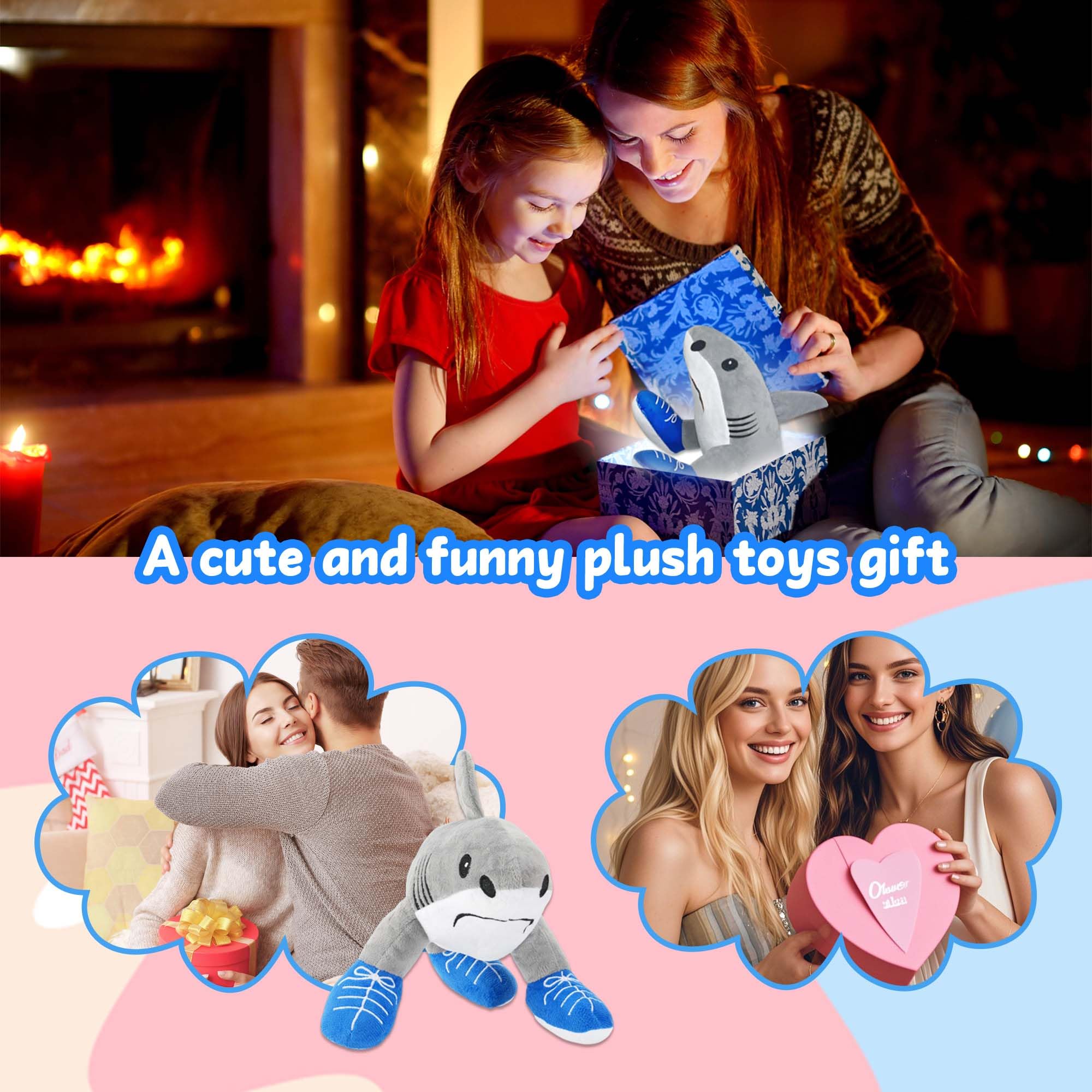 GGRH Durable stuffing provides reliable cuddliness during pretend play.