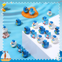 GGSTDDUP mini resin ducks collection ideal for classroom displays and hobbies.