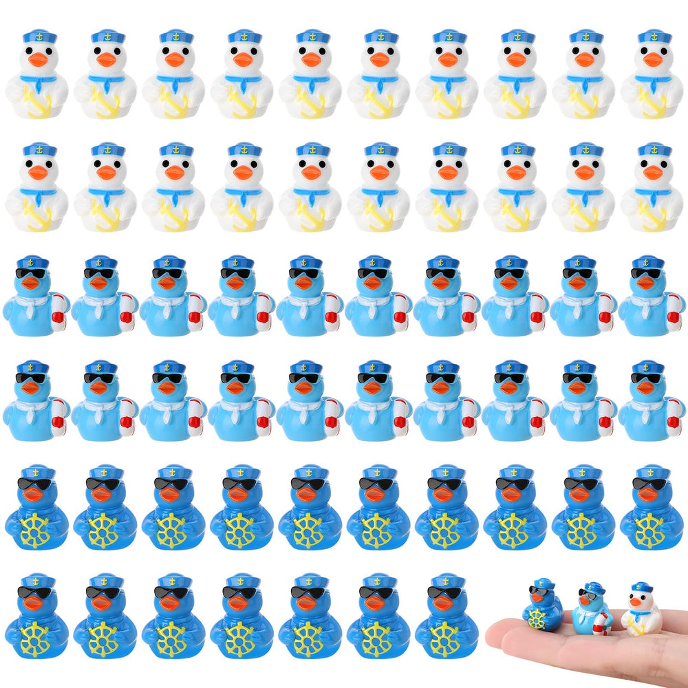GGSTDDUP party favors ducks enhance nautical-themed celebrations.