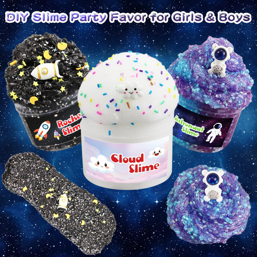 GHFEOOHN portable slime set easy to carry for on-the-go fun and activities.