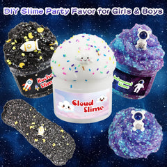 GHFEOOHN portable slime set easy to carry for on-the-go fun and activities.