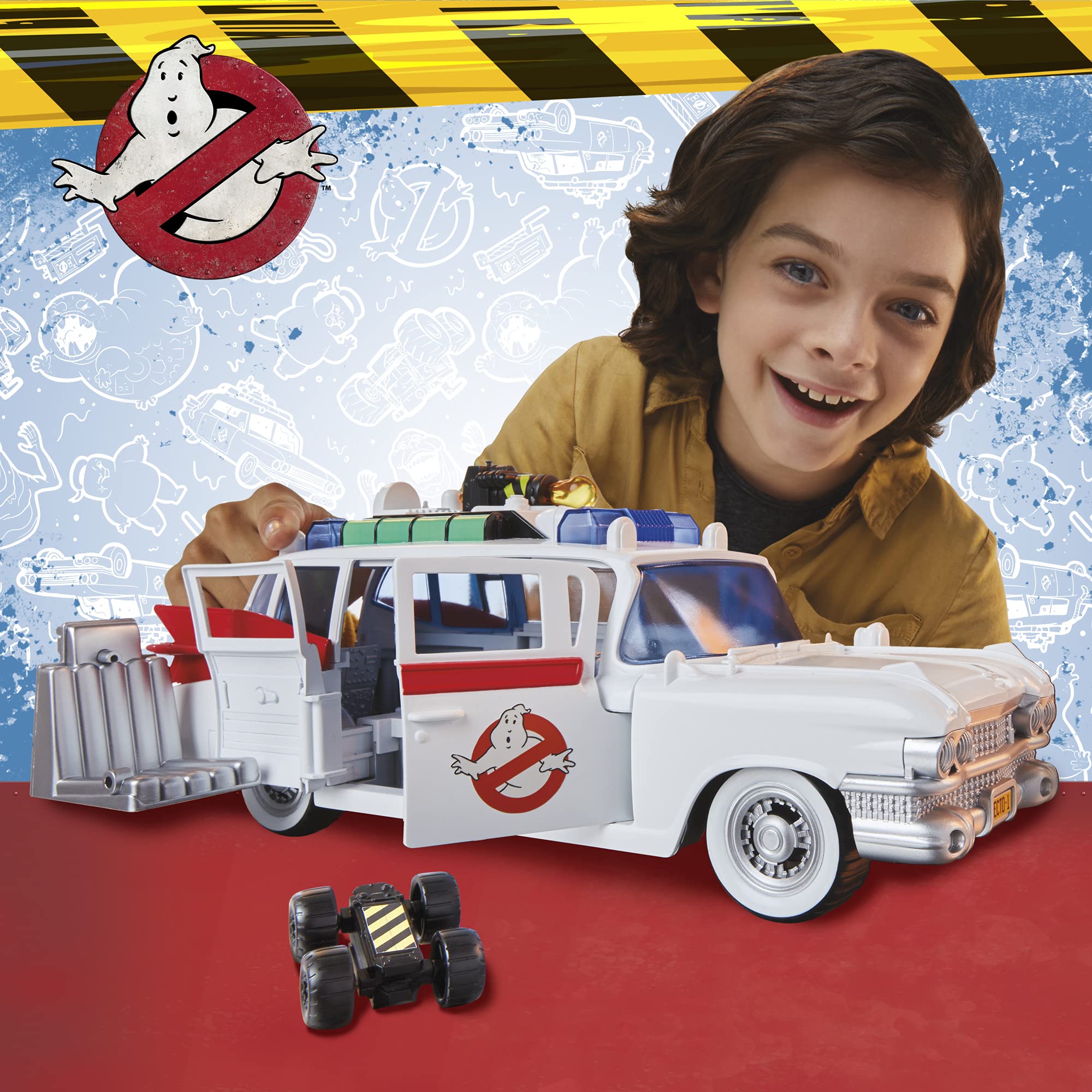 Ghostbusters Ecto-1 afterlife-inspired playset connects movie moments to playtime.