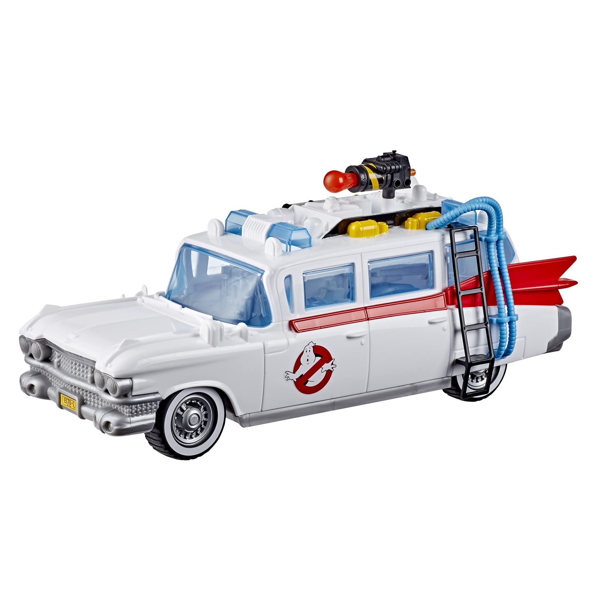 Ghostbusters Ecto-1 playset with movable wheels for action-packed play.