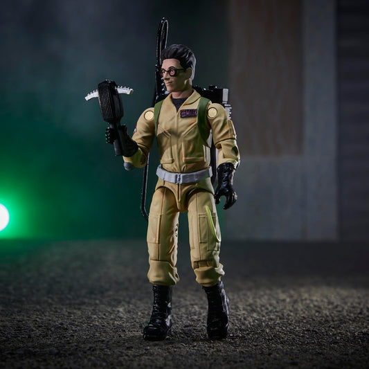 Ghostbusters Egon Spengler figure, 3.75-inch display-ready collectible.