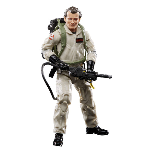 Ghostbusters Peter Venkman figure front view highlighting premium articulation for dynamic display