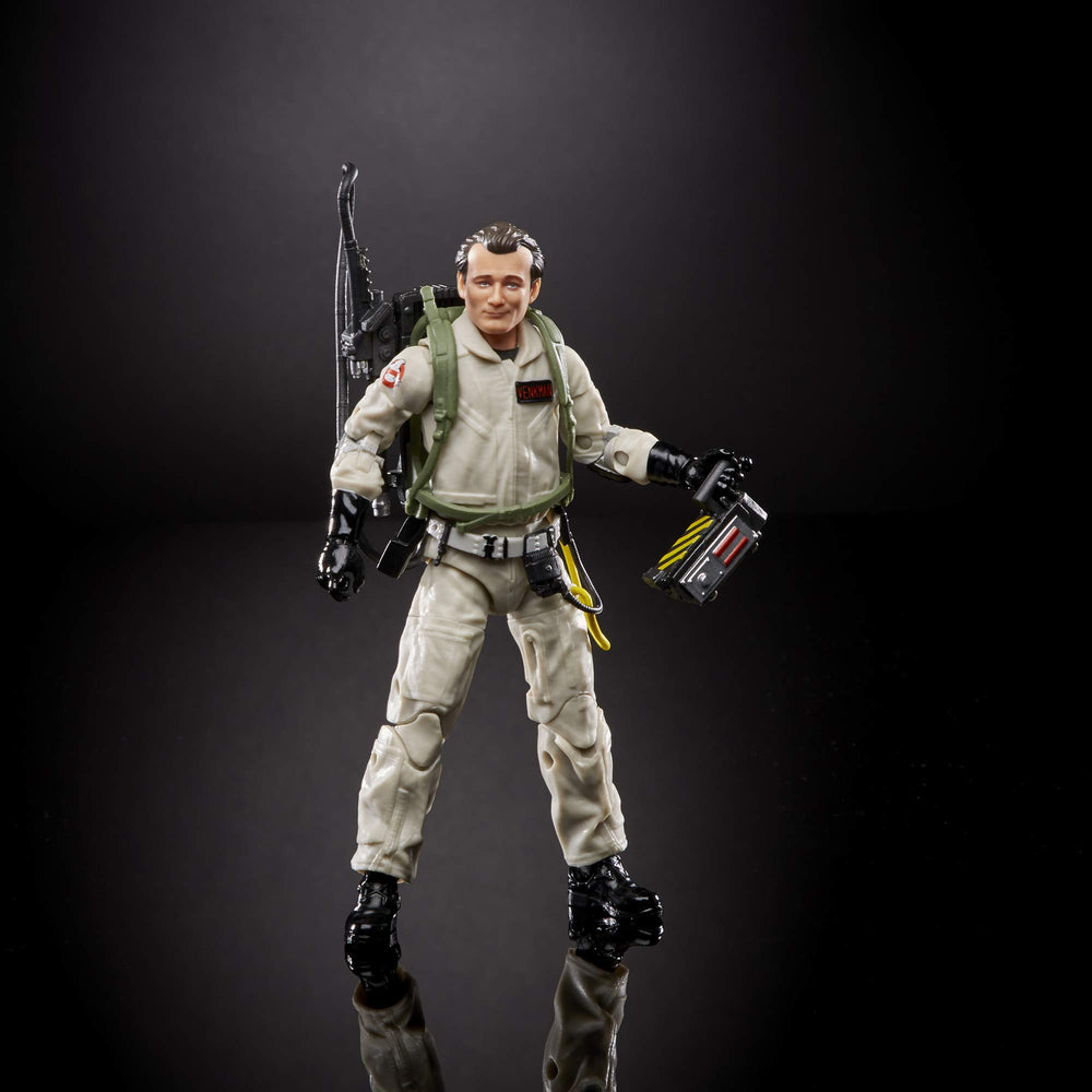 Peter Venkman ghost trap accessory included with Ghostbusters Plasma Series figure