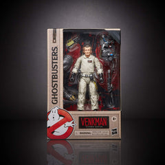 Peter Venkman proton pack detail from Ghostbusters Plasma Series enhances authentic poseability