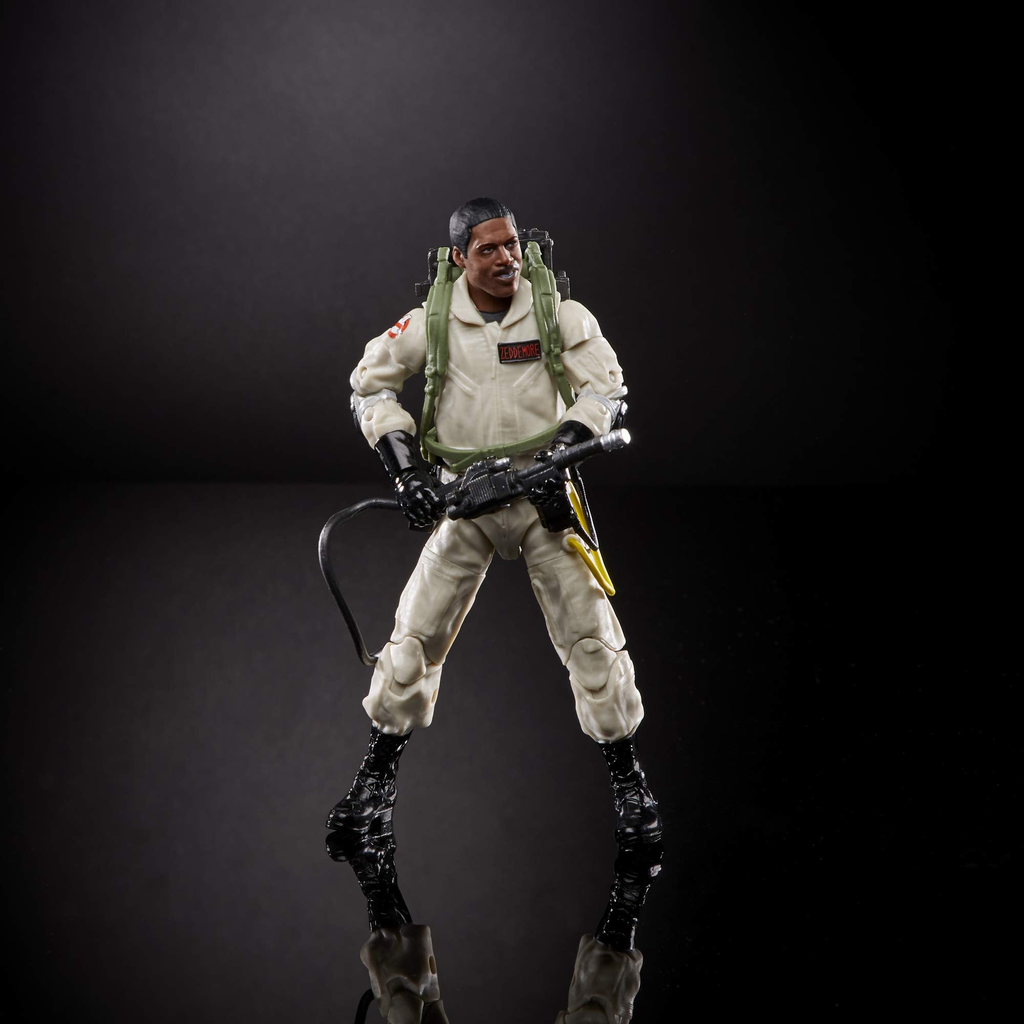 Winston Zeddemore articulation detail enables dynamic poses.