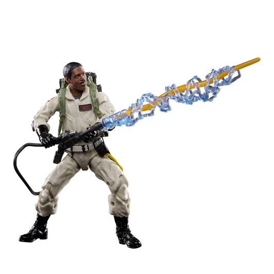Ghostbusters Plasma Series Winston Zeddemore figure for dynamic display and poseable play.