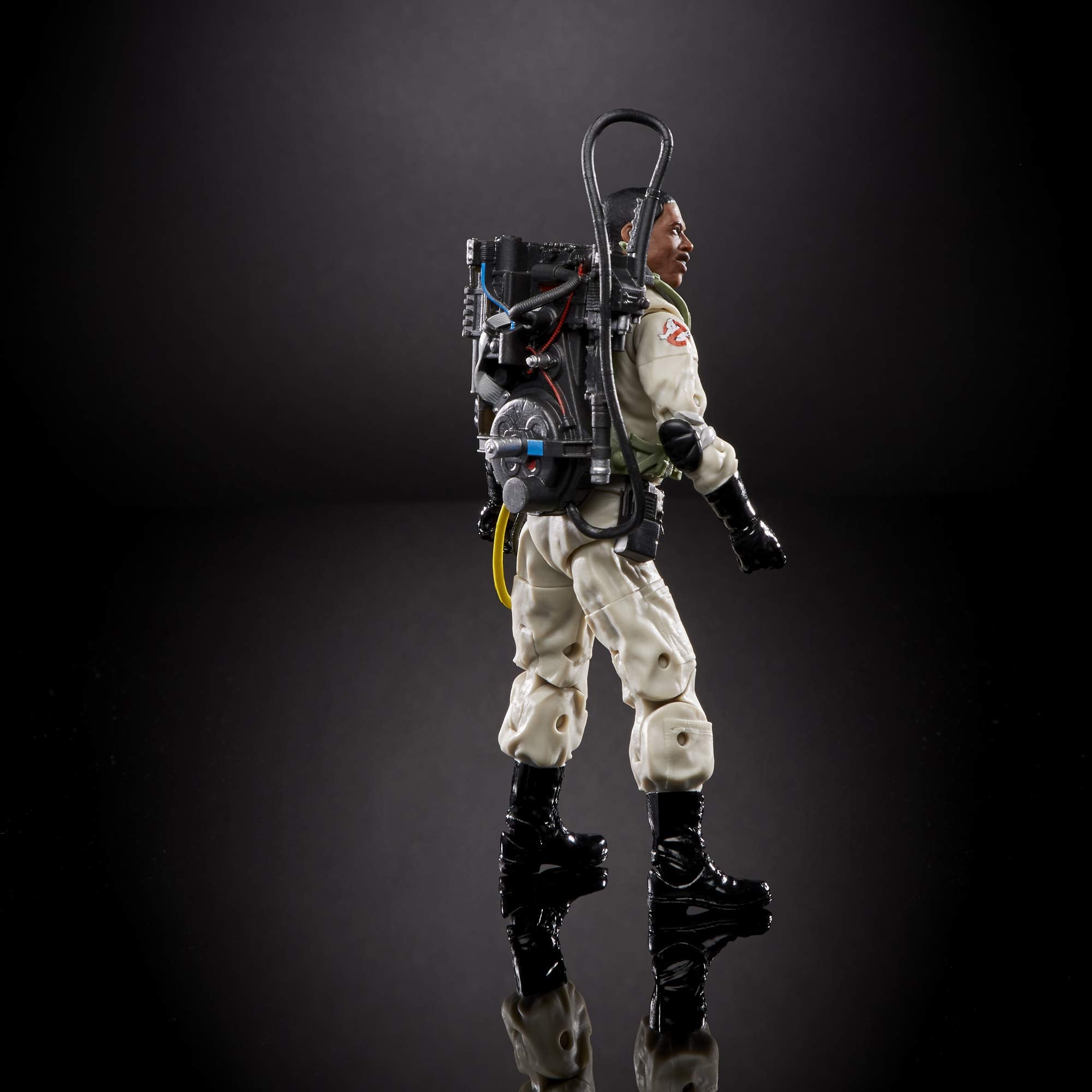 Winston Zeddemore neutrona wand accessory enhances action poses.
