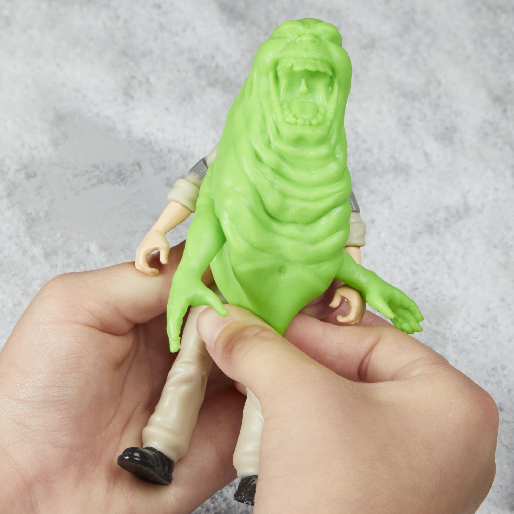 Ghostbusters Slimer Fright Feature enhances slime-style play.