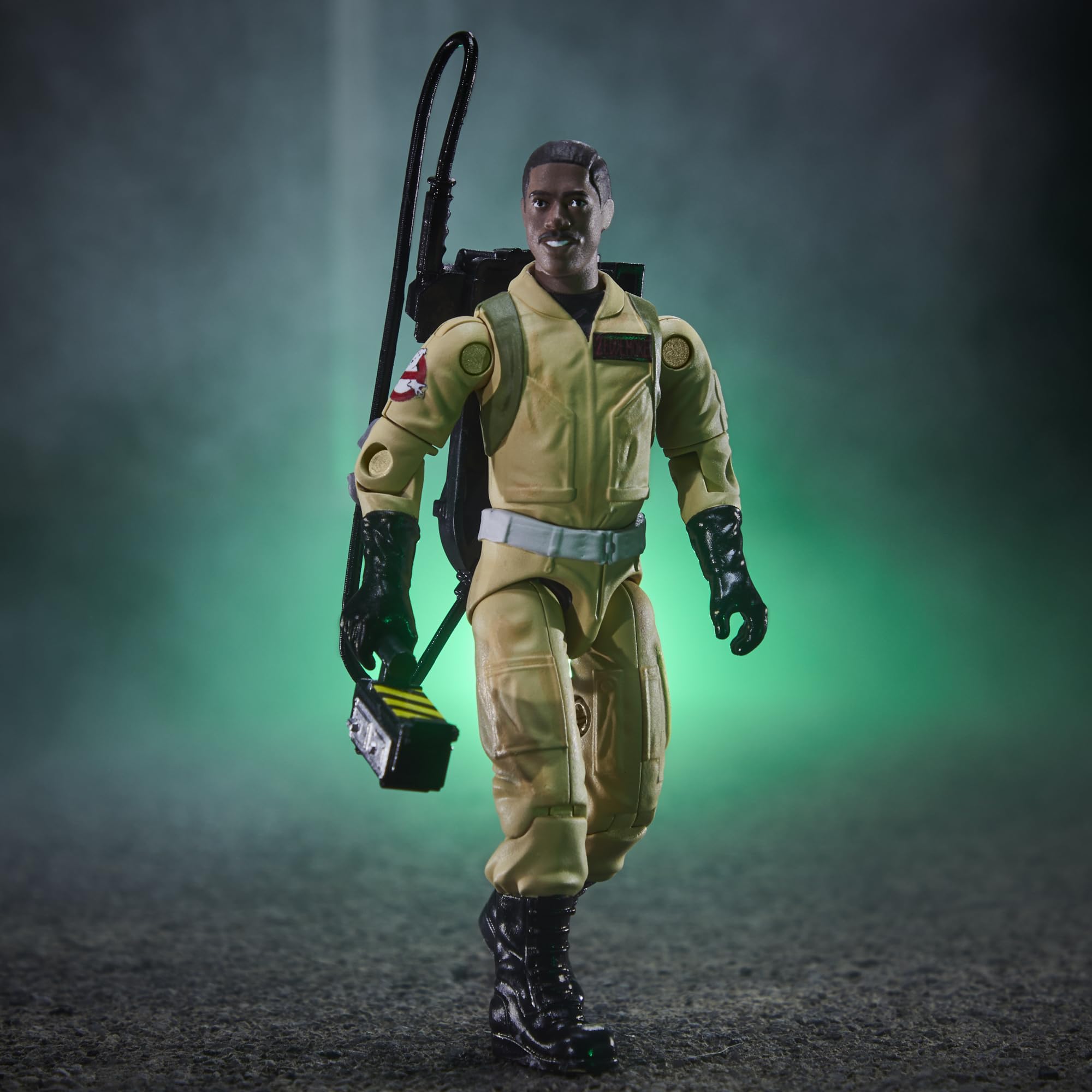 Ghostbusters Winston Zeddemore figure, 3.75-inch display-ready collectible.