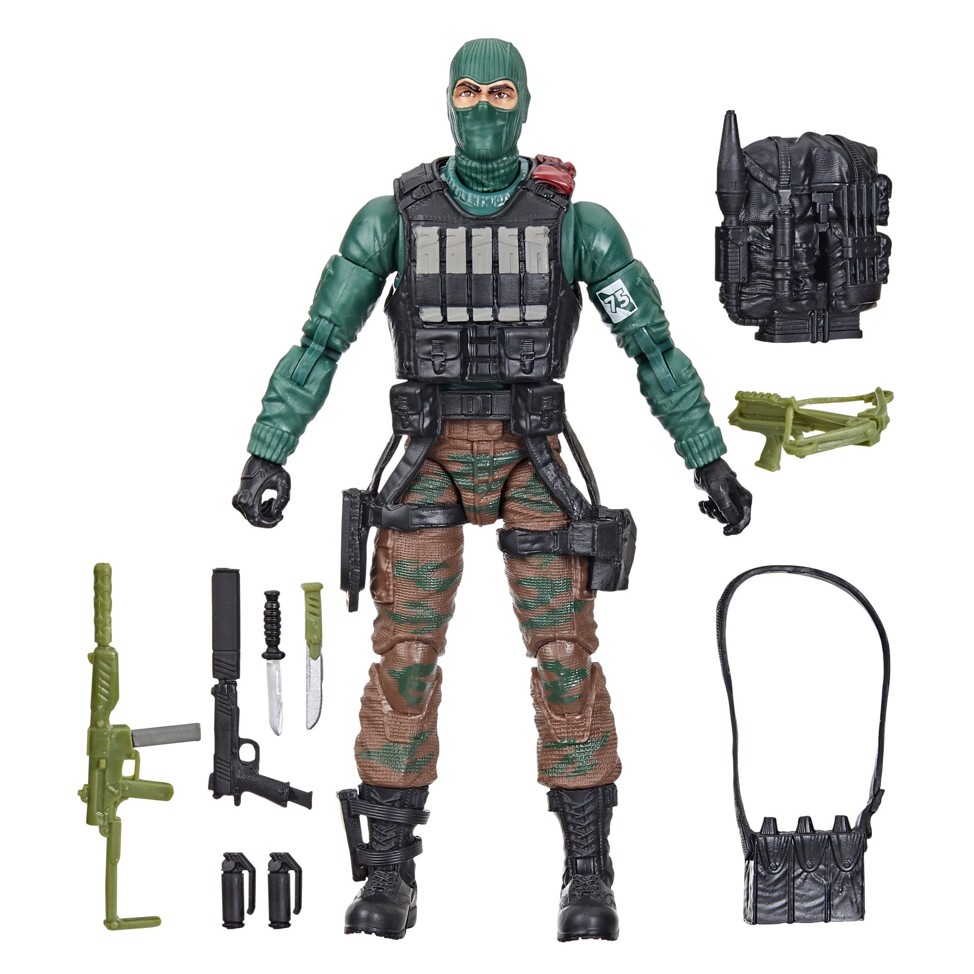 G.I. Joe Beach Head figure with backpack for rugged field poses