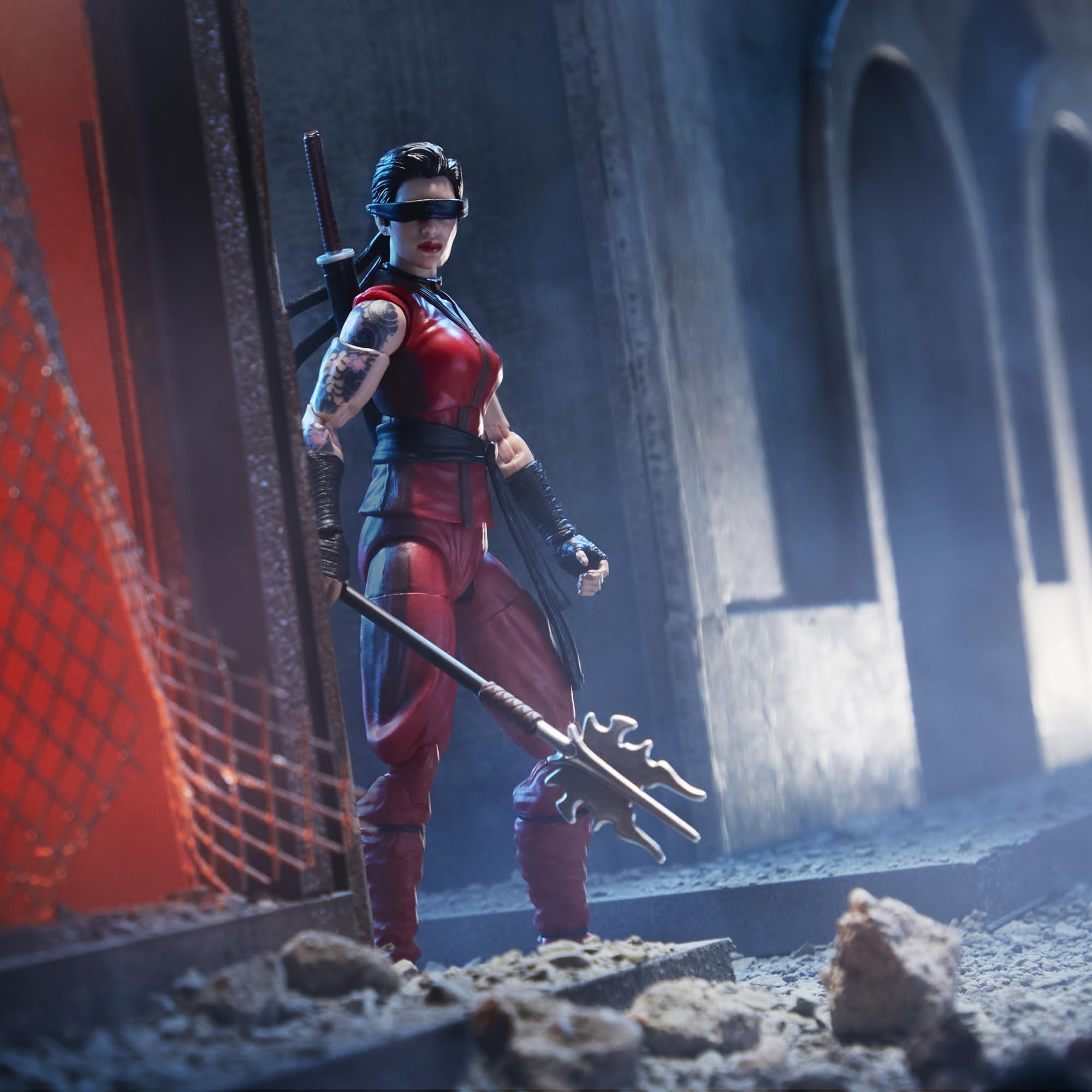 Kim Jinx Arashikage alternate hands for expressive action poses.
