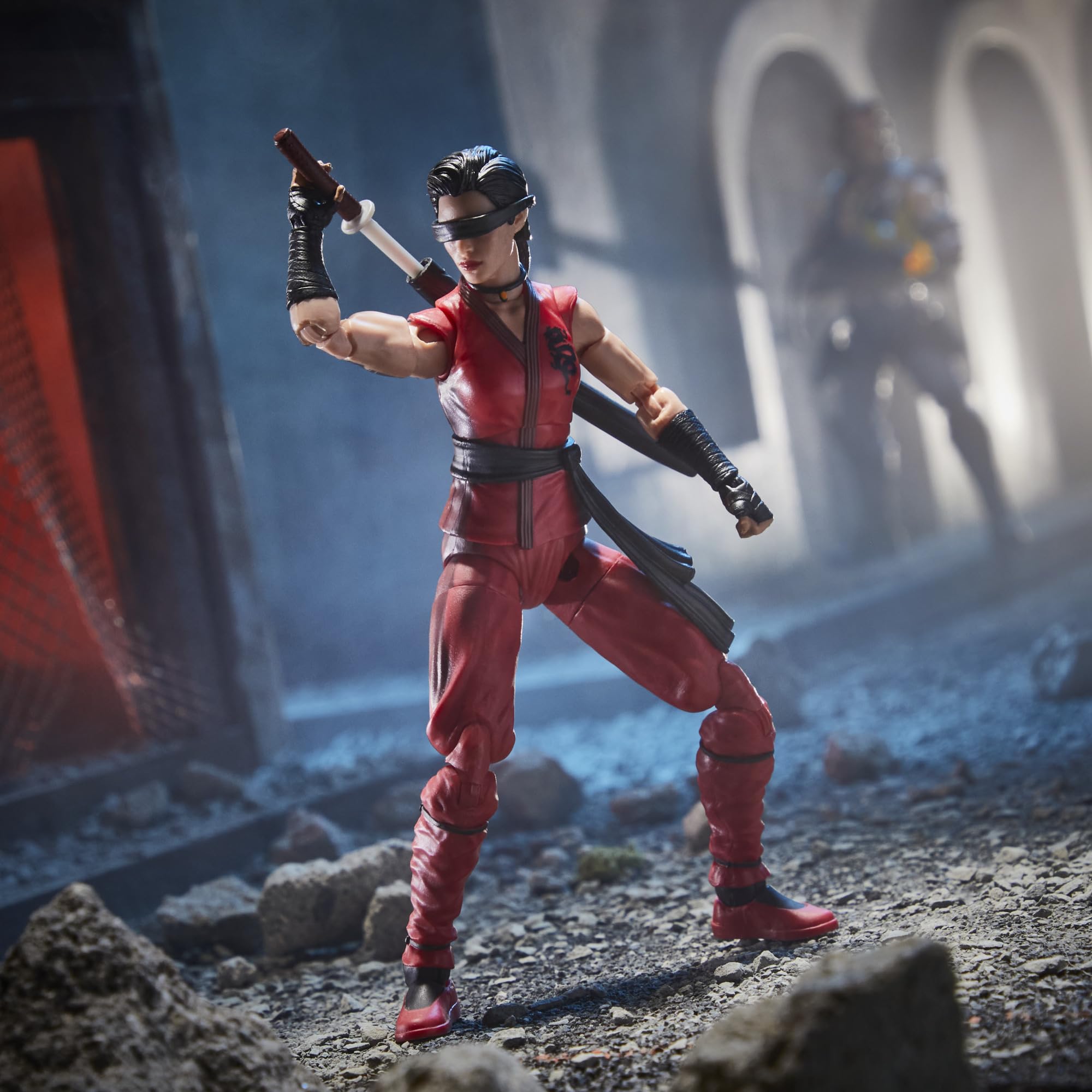 G.I. Joe Classified display-ready diorama pose ideas with Jinx figure.