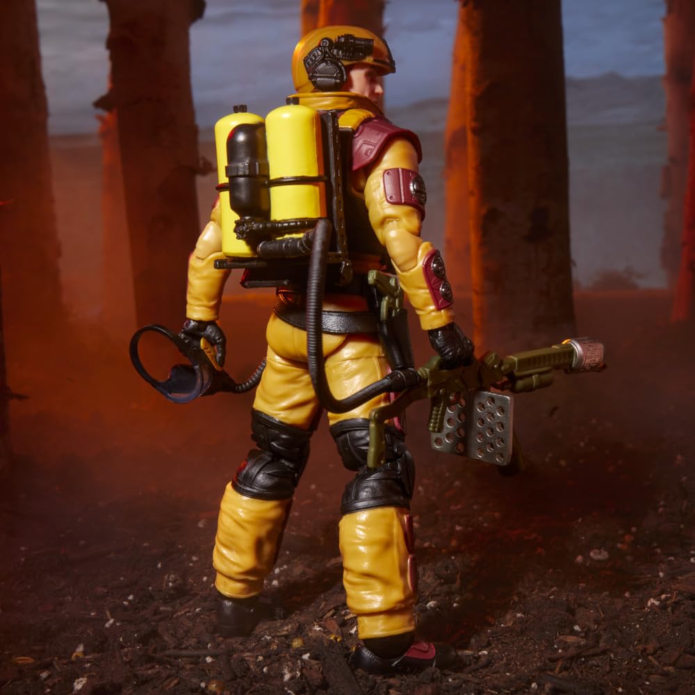Spark, jet, and fireball flame effects to enhance diorama scenes.