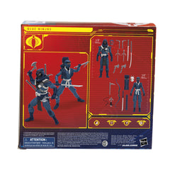 G.I. Joe Classified Blue Ninjas 2-Pack armor details stand out for display.