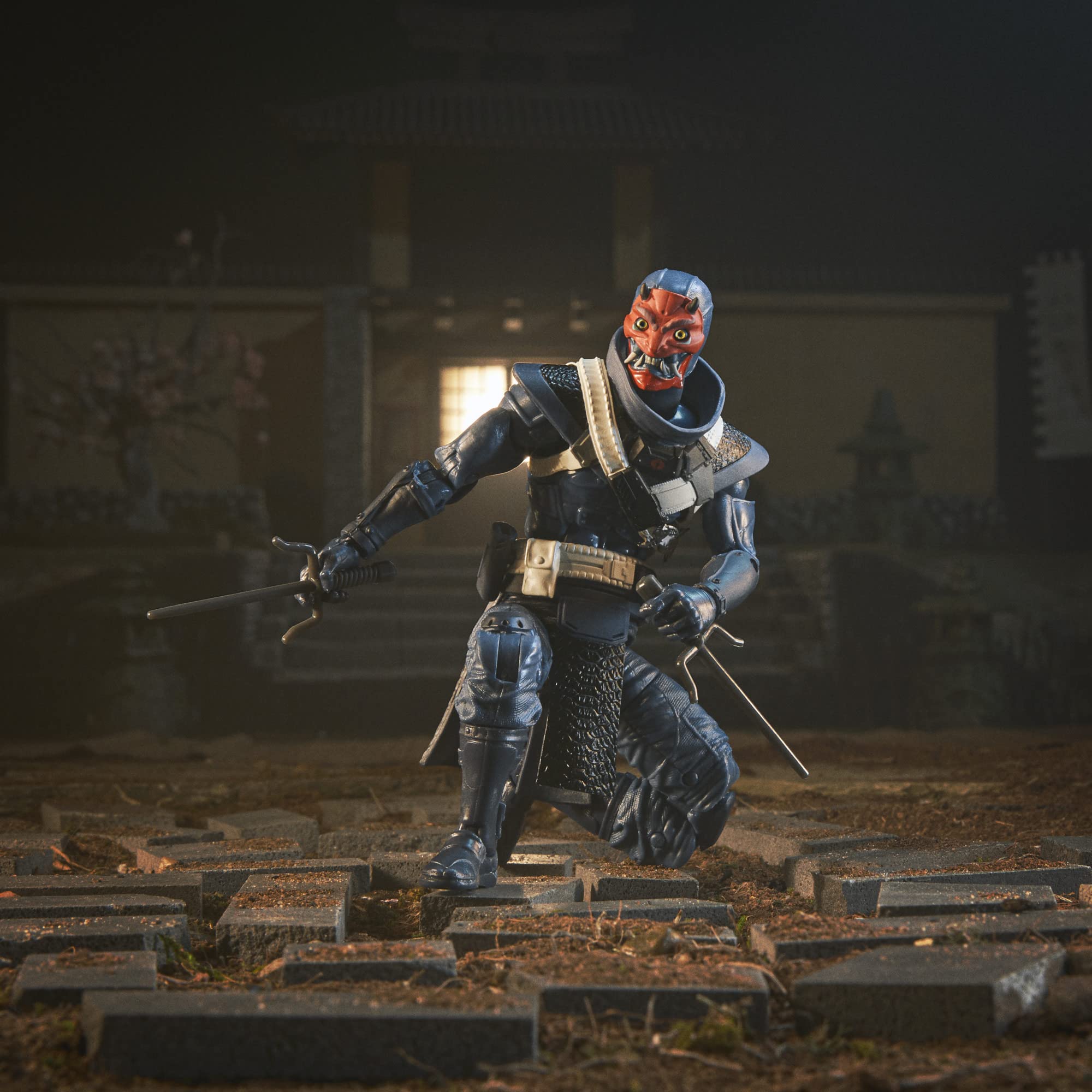 G.I. Joe Classified Blue Ninjas 2-Pack includes footlocker to securely store gear.