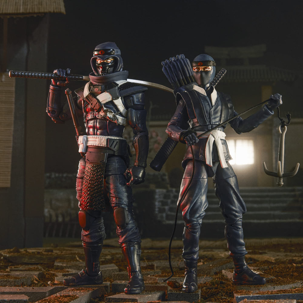 G.I. Joe Classified Blue Ninjas 2-Pack Oni and Kitsune masks add variety.