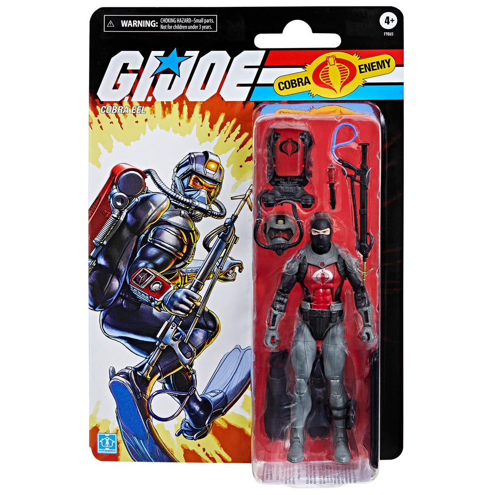 G.I. Joe Cobra Eel rebreather backpack with propulsion units for aquatic missions.