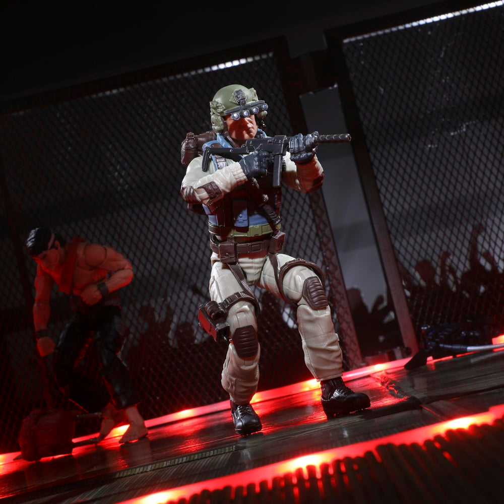 Backpack and gear loadout ready for dynamic diorama setups