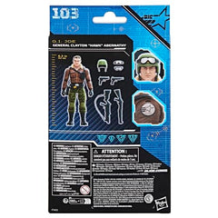 G.I. Joe General Hawk Abernathy action display ideal for shelf dioramas.