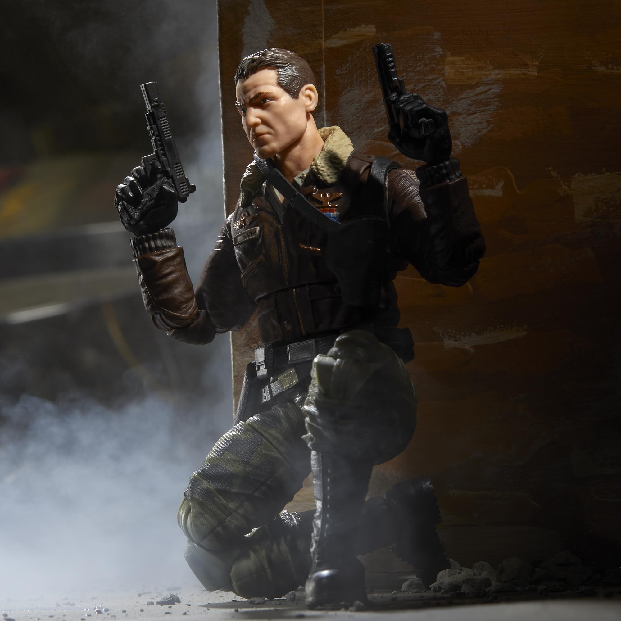 G.I. Joe Hawk Abernathy goggles pair 2 complements headgear for versatile looks.