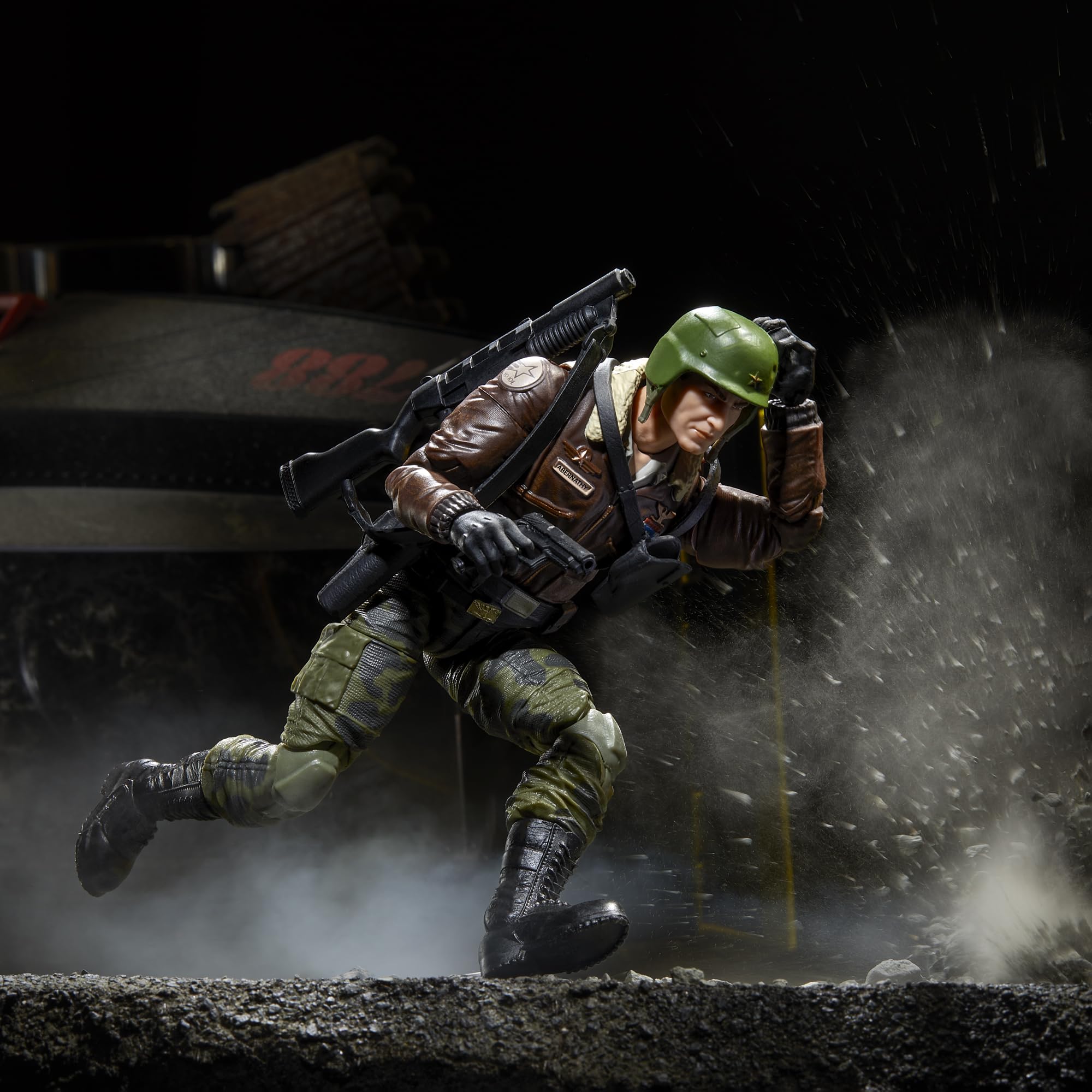 G.I. Joe Hawk Abernathy packaging highlights collectible artwork and figure details.