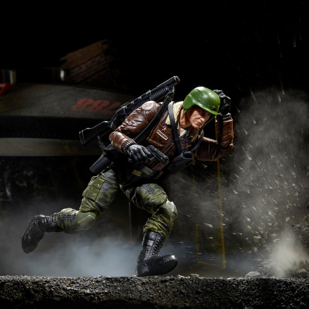 G.I. Joe Hawk Abernathy packaging highlights collectible artwork and figure details.