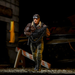 G.I. Joe General Hawk Abernathy weapons loadout enables dynamic diorama setups.