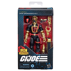 G.I. Joe Iron Grenadier B.A.T. accessories loadout showcases 9-piece kit for varied storytelling.