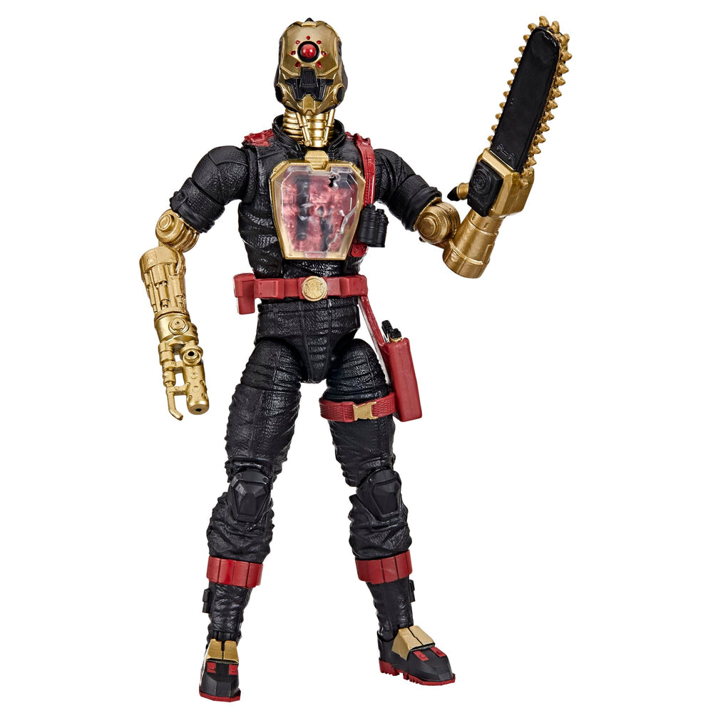 G.I. Joe B.A.T. blowtorch weapon enables dramatic field repairs.