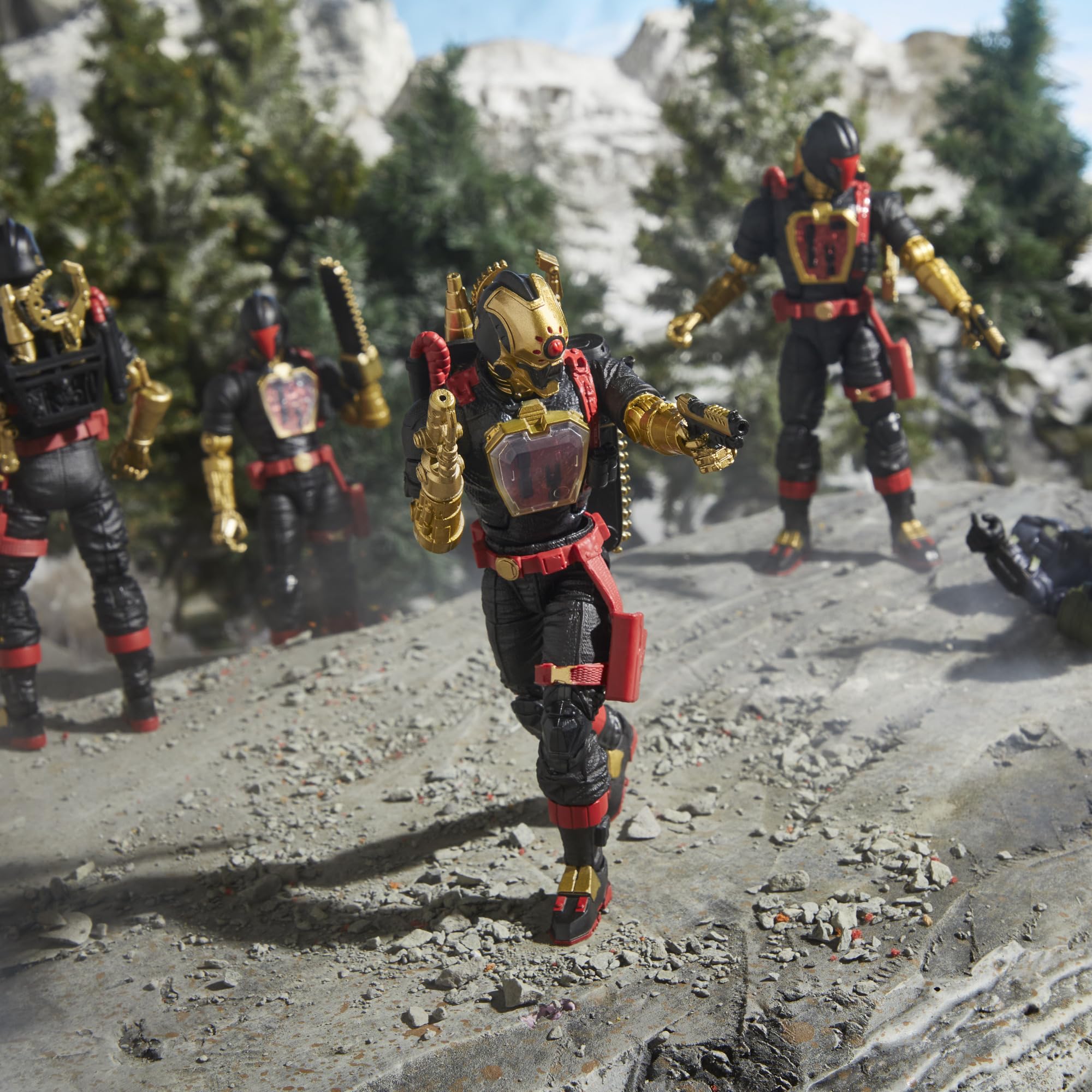 G.I. Joe Iron Grenadier B.A.T. claw weapon supports dynamic action sequences.