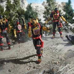G.I. Joe Iron Grenadier B.A.T. claw weapon supports dynamic action sequences.