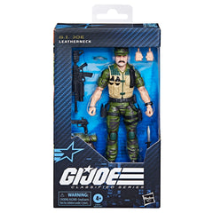 G.I. Joe Leatherneck back-view showing detailed uniform and premium deco.