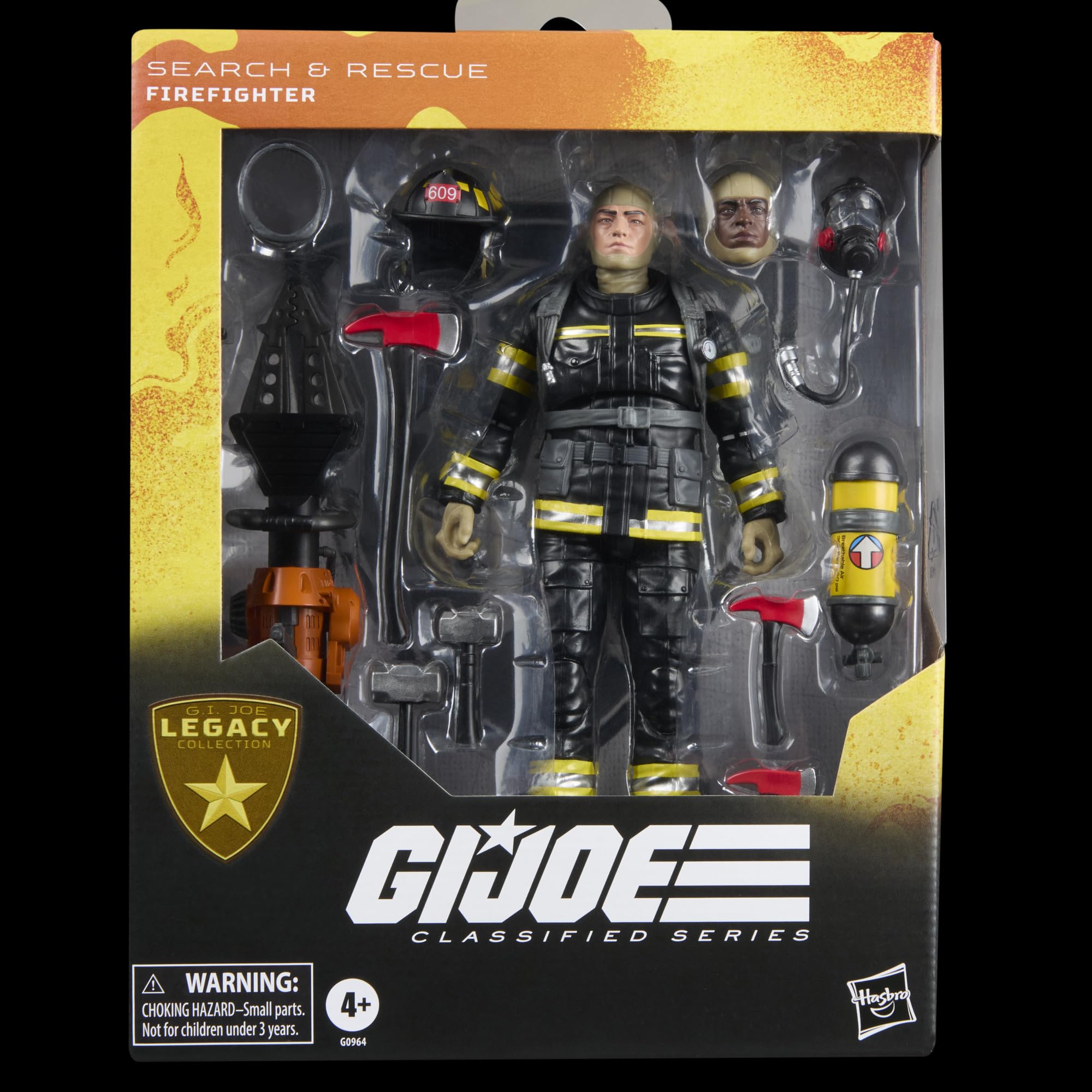 GI Joe Classified Legacy loadout with accessories for imaginative play
