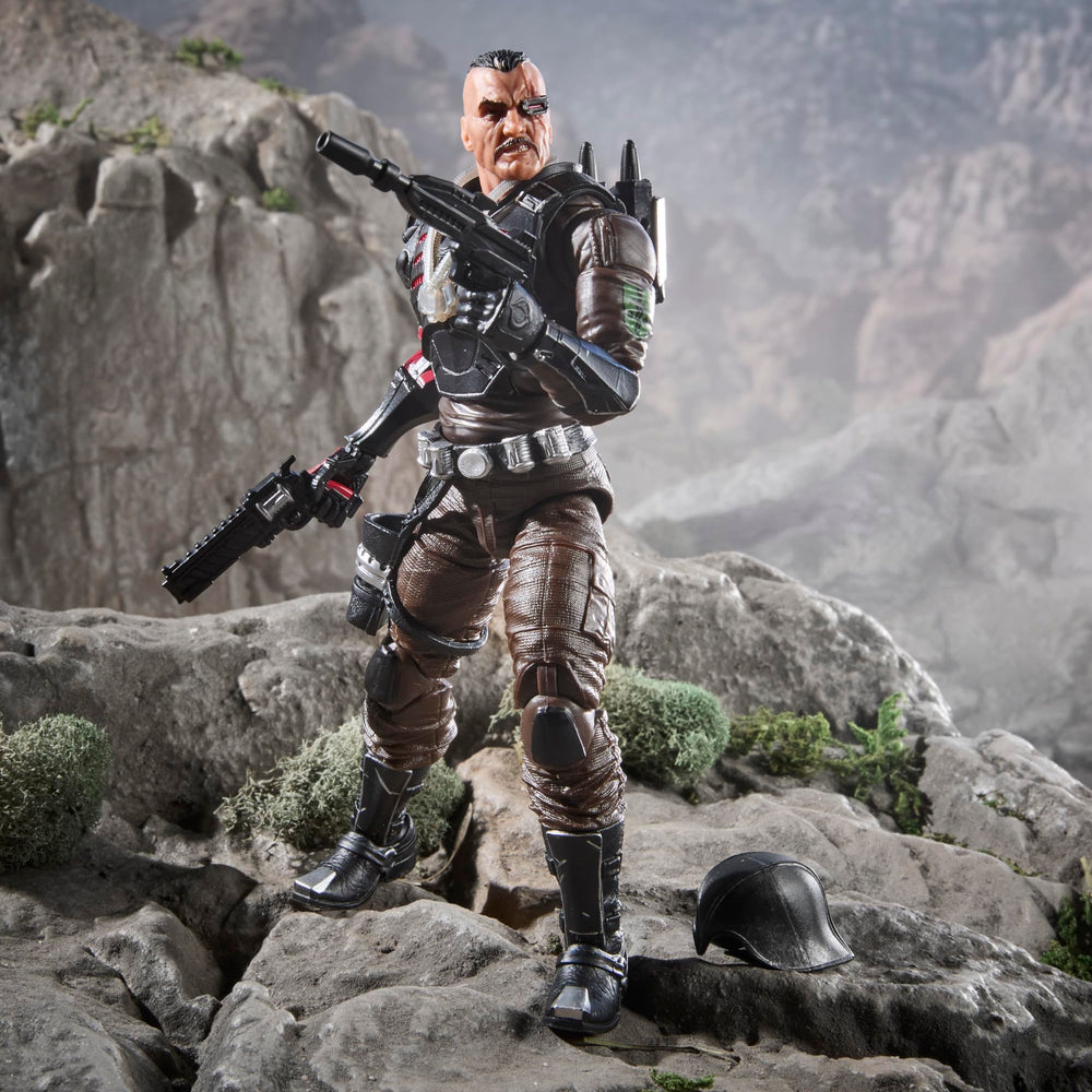 G.I. Joe Major Bludd 6-inch scale figure ready for shelf display.