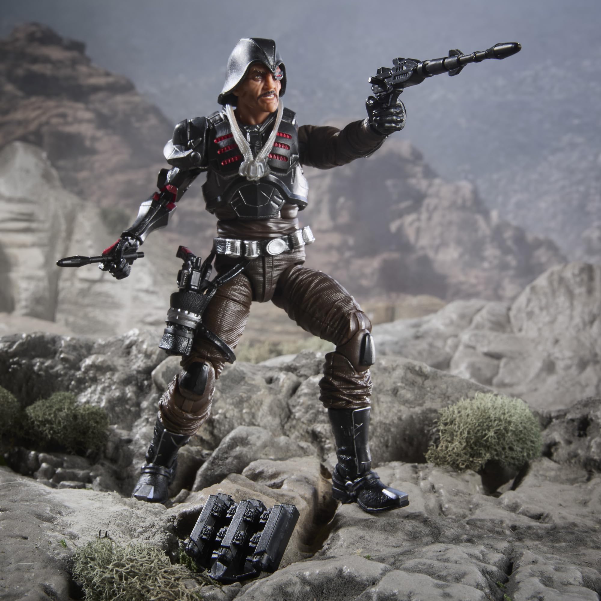 G.I. Joe Classified Major Bludd articulation for dynamic posing.