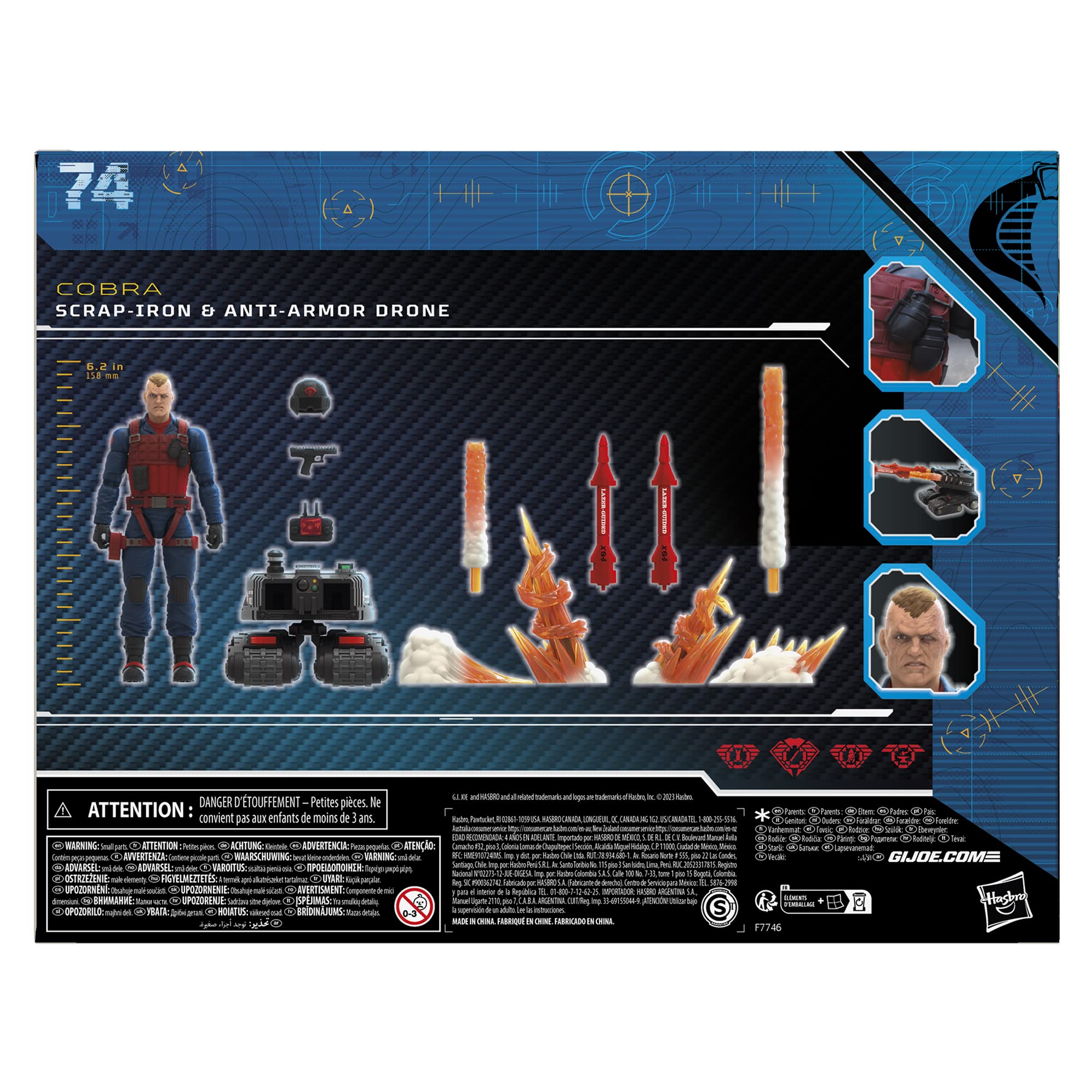 Collaborative packaging artwork enhances display and collection value.