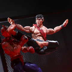 G.I. Joe Quick Kick nunchuks enable versatile martial arts poses
