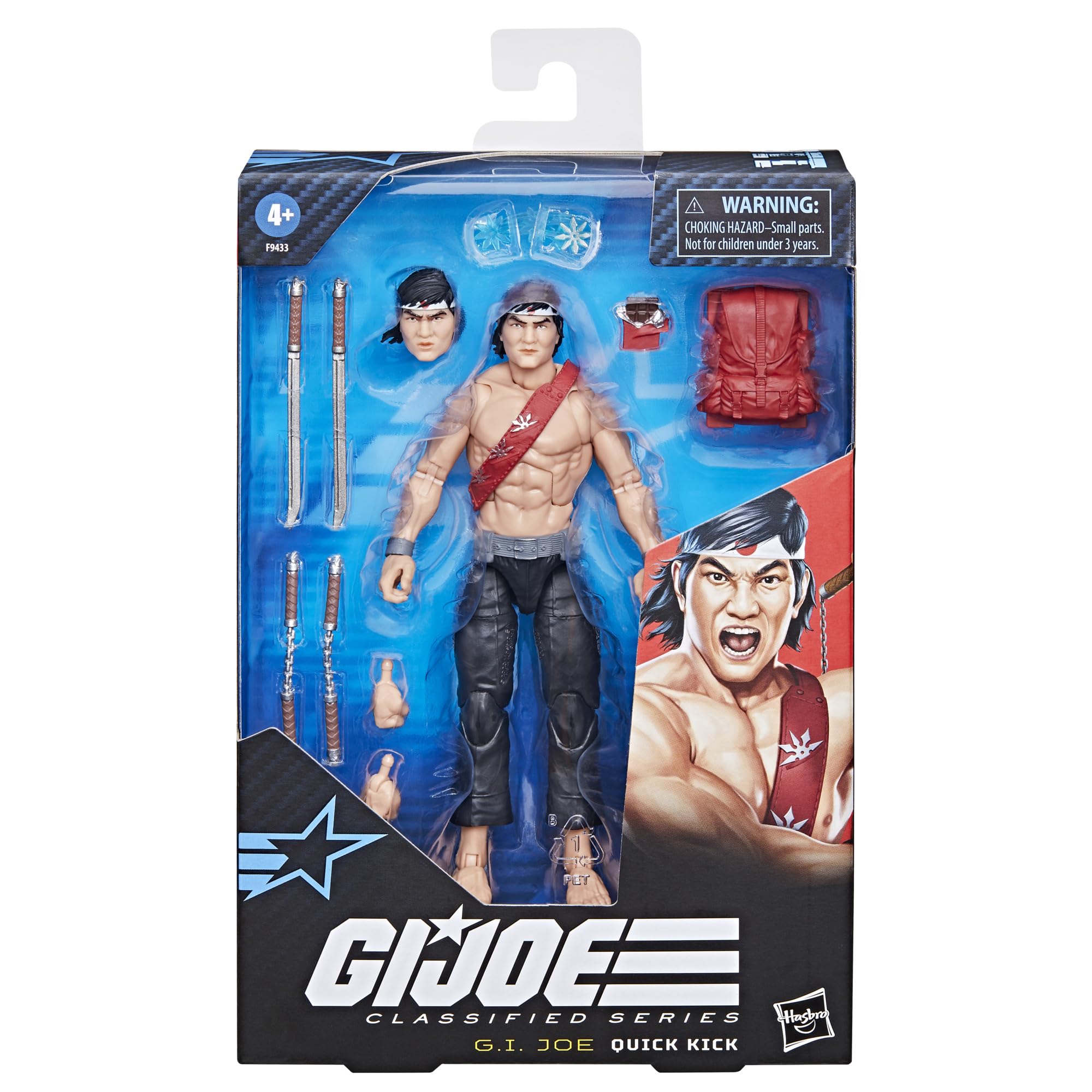 G.I. Joe Quick Kick highly poseable figure ready for dynamic dioramas