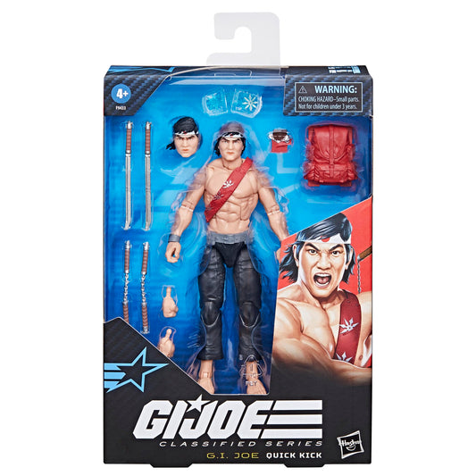 G.I. Joe Quick Kick highly poseable figure ready for dynamic dioramas