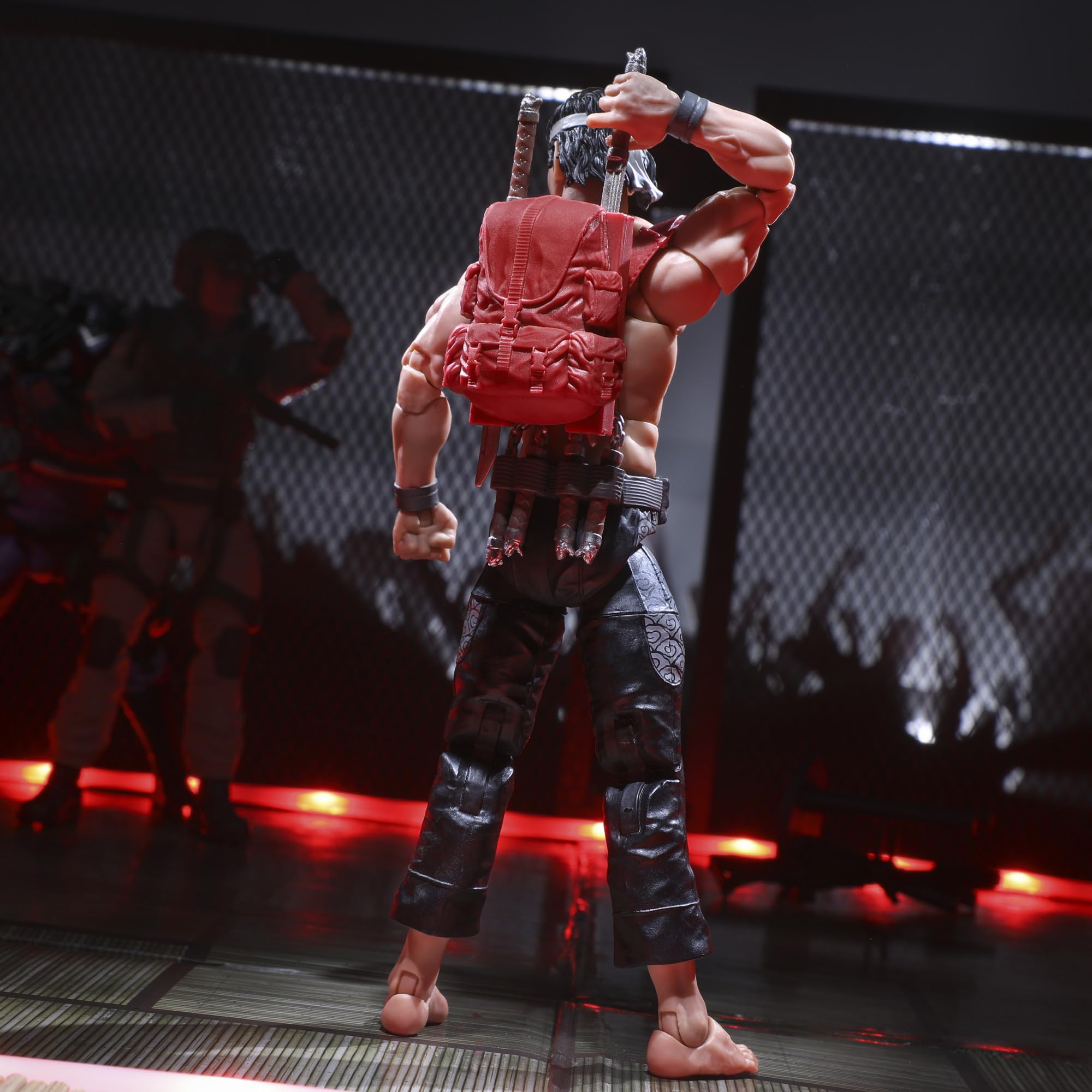 G.I. Joe Quick Kick shuriken with throwing effect adds action flair