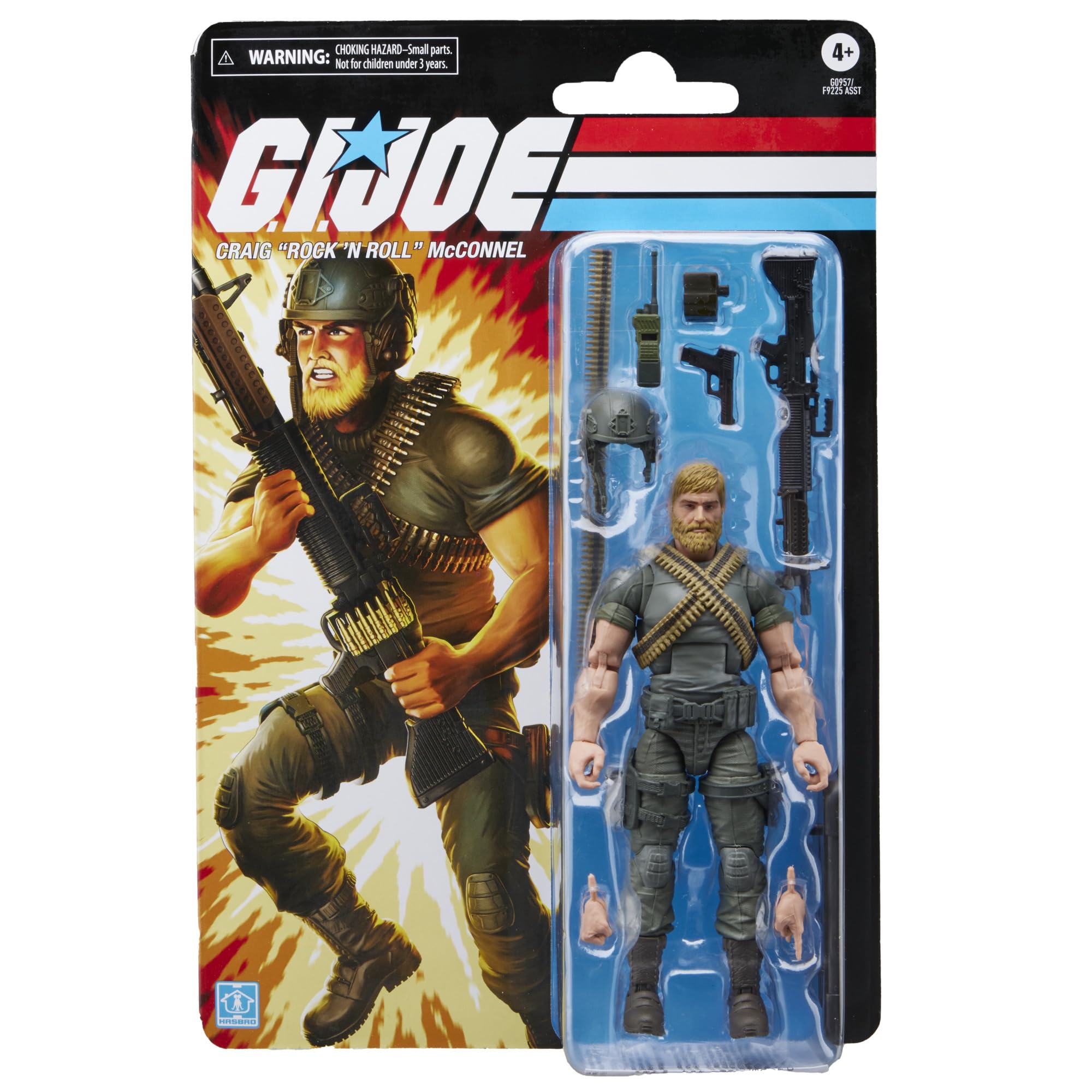 G.I. Joe Rock N Roll accessory belt for authentic mission gear