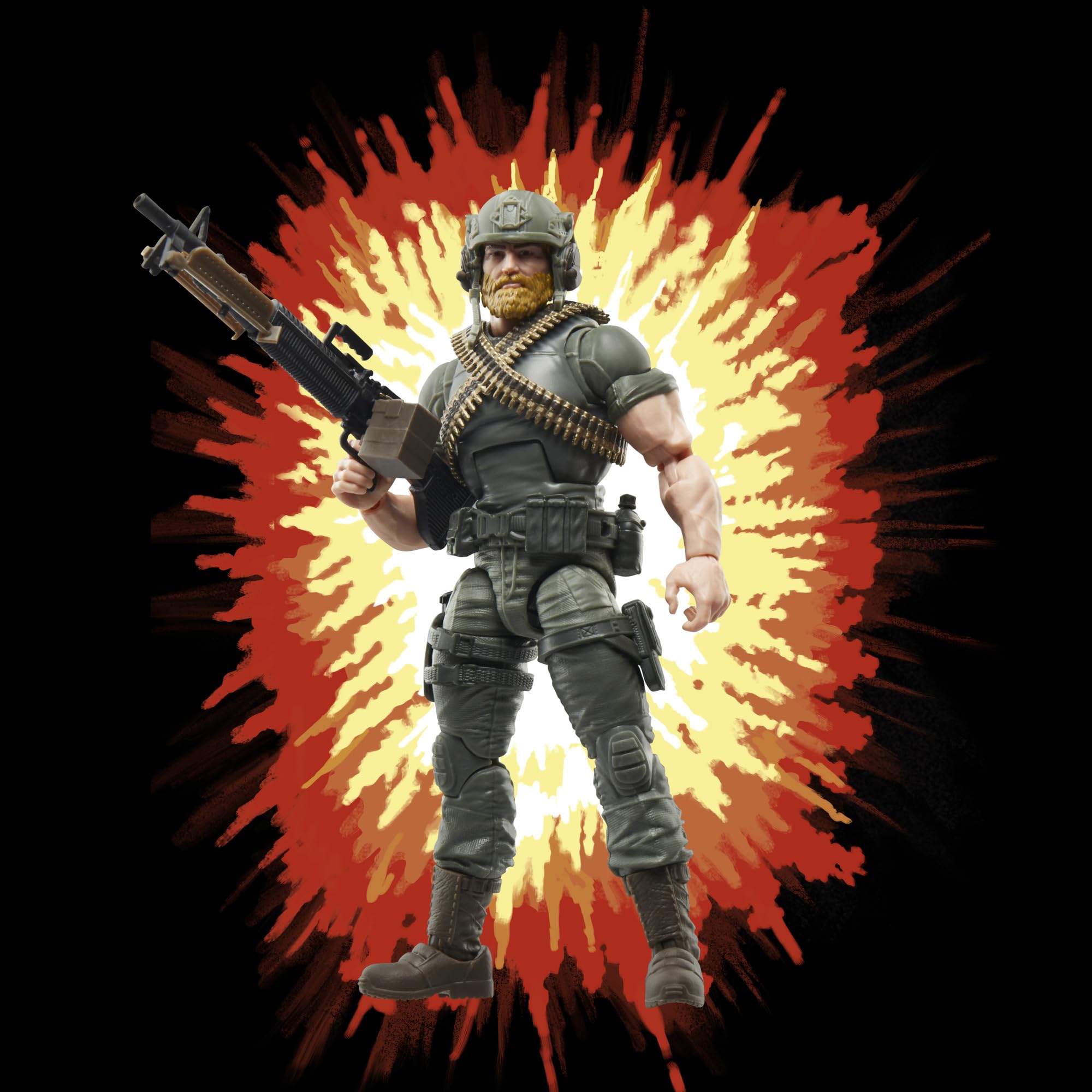 G.I. Joe Rock N Roll alternate hands for dynamic posing